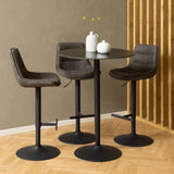 Ceramic Bar Table for 2 to 4 People Round - Malta