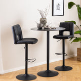 Ceramic Bar Table for 2 to 4 People Round - Malta