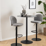 Ceramic Bar Table for 2 to 4 People Round - Malta