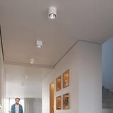 Ceramic Ceiling Light With Kalu Lamp - Cafe Au Lait