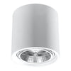 Ceramic Ceiling Light With Kalu Lamp - Cafe Au Lait