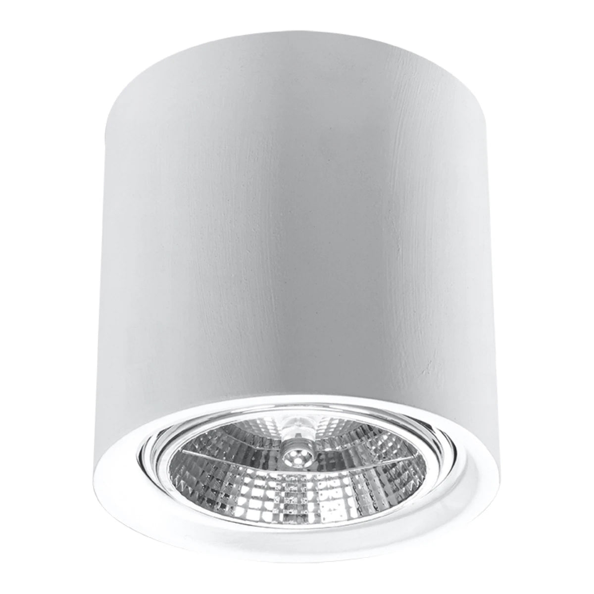 Ceramic Ceiling Light With Kalu Lamp - Cafe Au Lait
