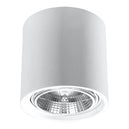 Ceramic Ceiling Light With Kalu Lamp - Cafe Au Lait