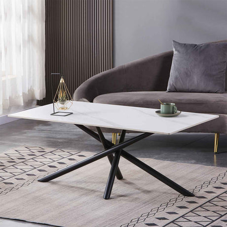 Ceramic Coffee Table 110cm Wide Rectangular - Avesta