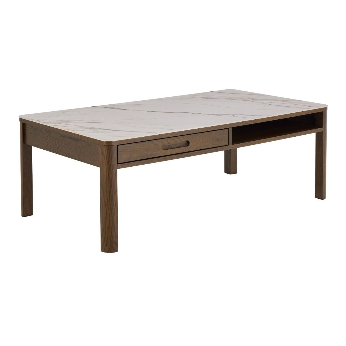 Ceramic Coffee Table Rectangular With 1 Drawer - Southampton