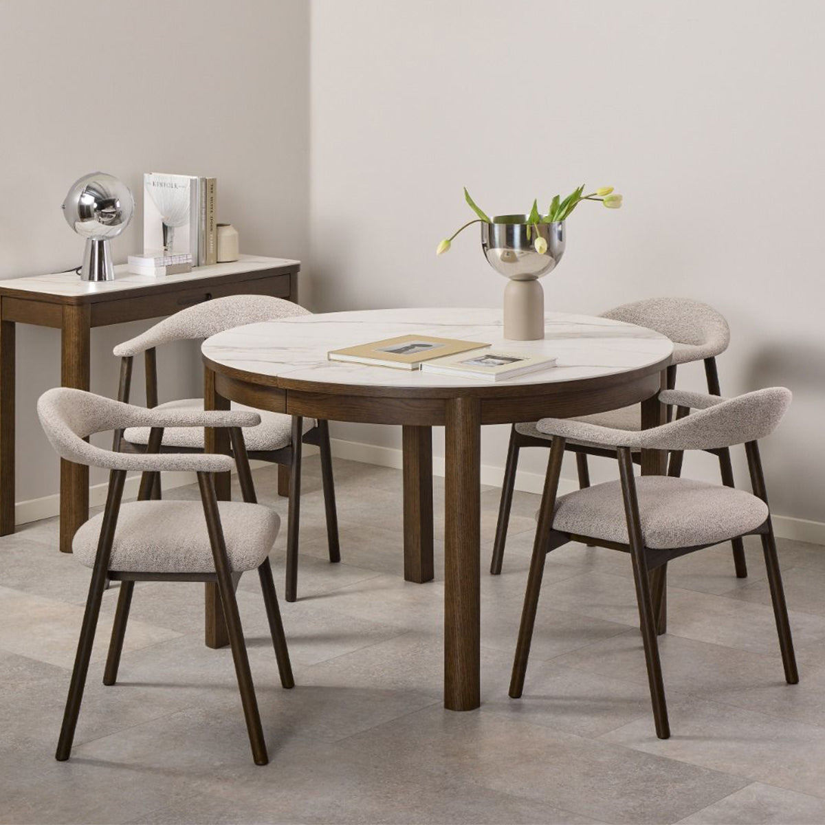 Ceramic Console Table With 1 Drawer - Southampton