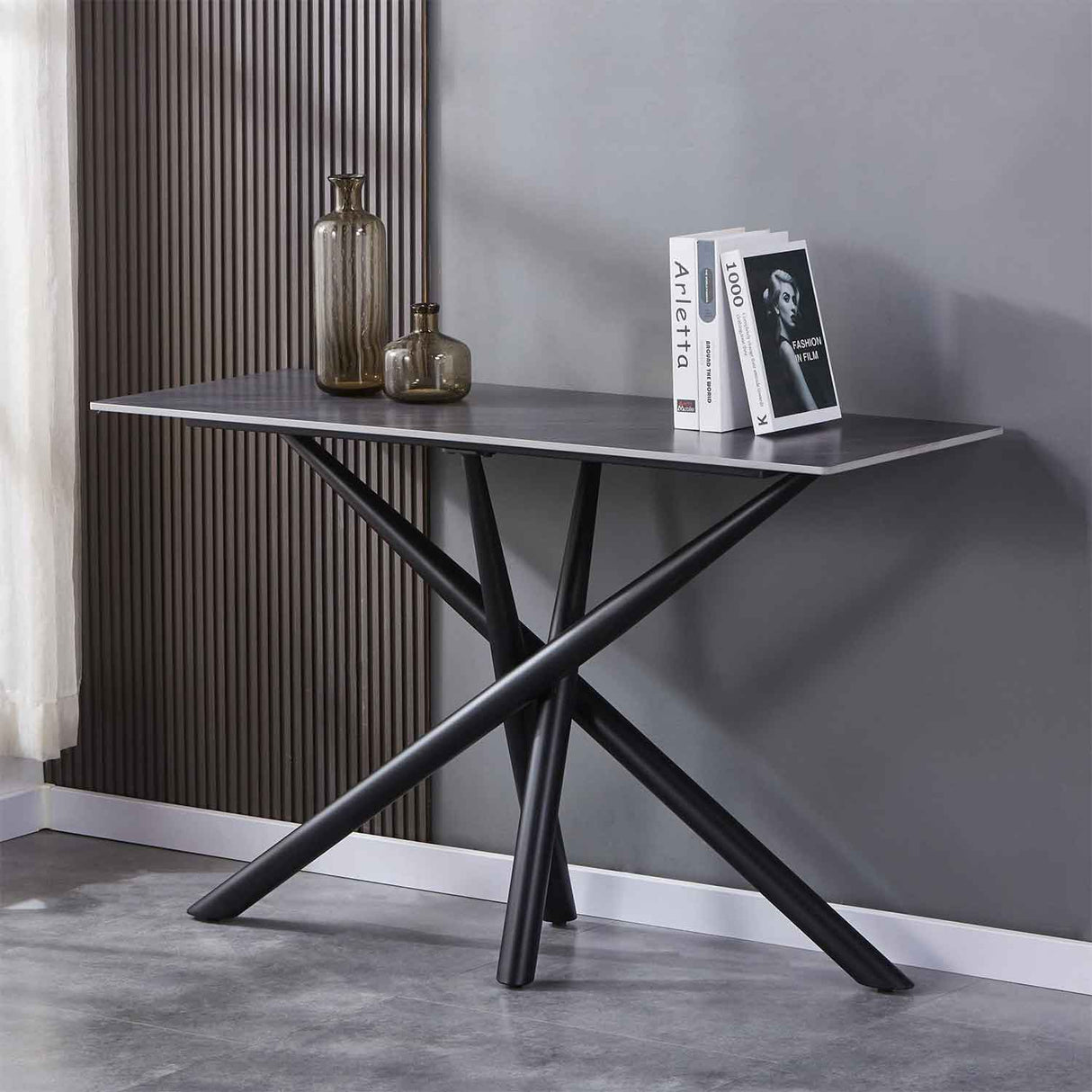 Ceramic Console Table 120cm Wide Rectangular - Avesta