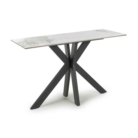 Ceramic Console Table 120cm Wide Rectangular - Tokyo