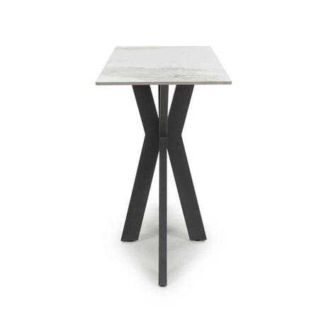 Ceramic Console Table 120cm Wide Rectangular - Tokyo