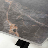 Ceramic Dining Table 160cm Wide for 4 to 6 People - Tokyo