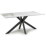 Ceramic Dining Table 160cm Wide for 4 to 6 People - Tokyo
