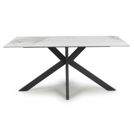 Ceramic Dining Table 160cm Wide for 4 to 6 People - Tokyo