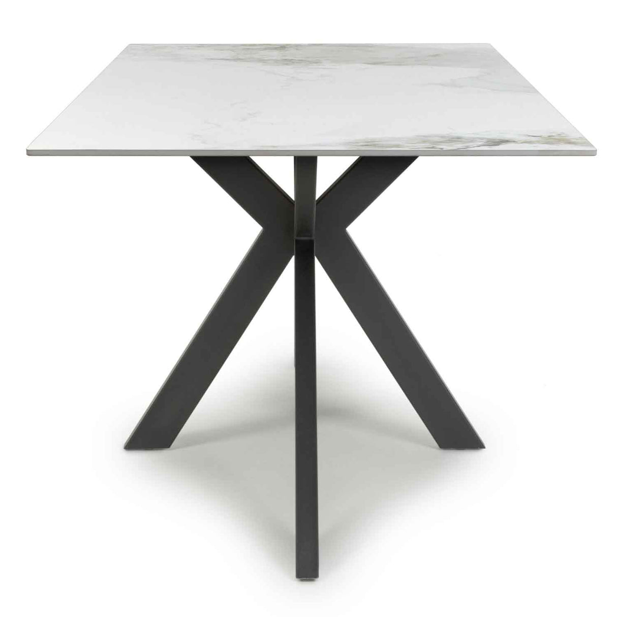 Ceramic Dining Table 160cm Wide for 4 to 6 People - Tokyo