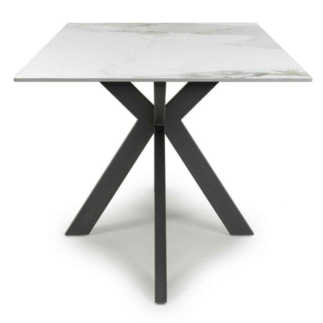 Ceramic Dining Table 160cm Wide for 4 to 6 People - Tokyo