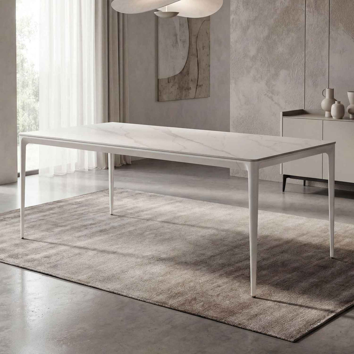Ceramic Dining Table 180cm Wide for 6 to 8 People - Montreal