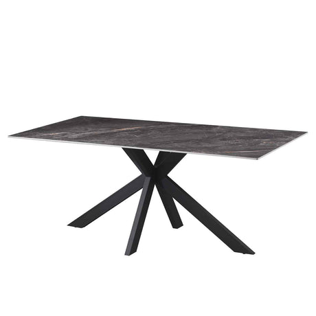 Ceramic Dining Table 180cm Wide for 6 to 8 People - Tokyo