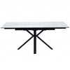 Ceramic Dining Table for 4 to 6 People Extending - Amari