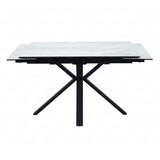 Ceramic Dining Table for 4 to 6 People Extending - Amari