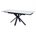 Ceramic Dining Table for 4 to 6 People Extending - Amari