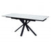 Ceramic Dining Table for 4 to 6 People Extending - Amari