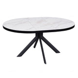 Ceramic Dining Table for 4 to 6 People Extending - Danello