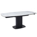 Ceramic Dining Table 180cm Wide for 4 to 6 People Extending With Swivel Function - Ritz