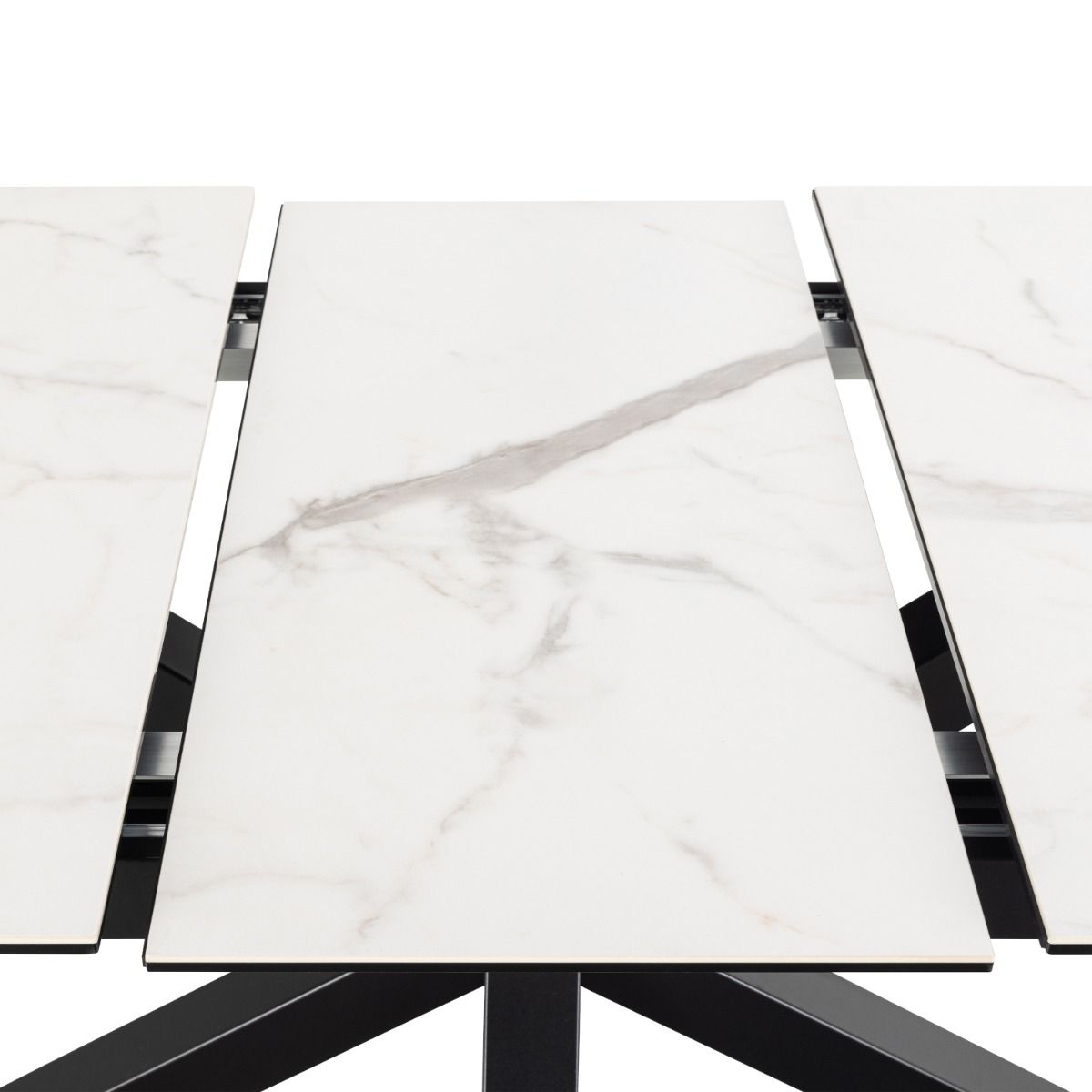 Ceramic Dining Table for 6 to 8 People 168cm Wide Extending - Heaven