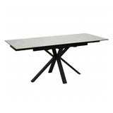 Ceramic Dining Table for 6 to 8 People Extending - Amari