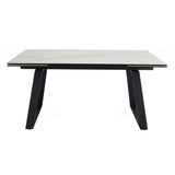 Ceramic Dining Table for 6 to 8 People Extending - Dante
