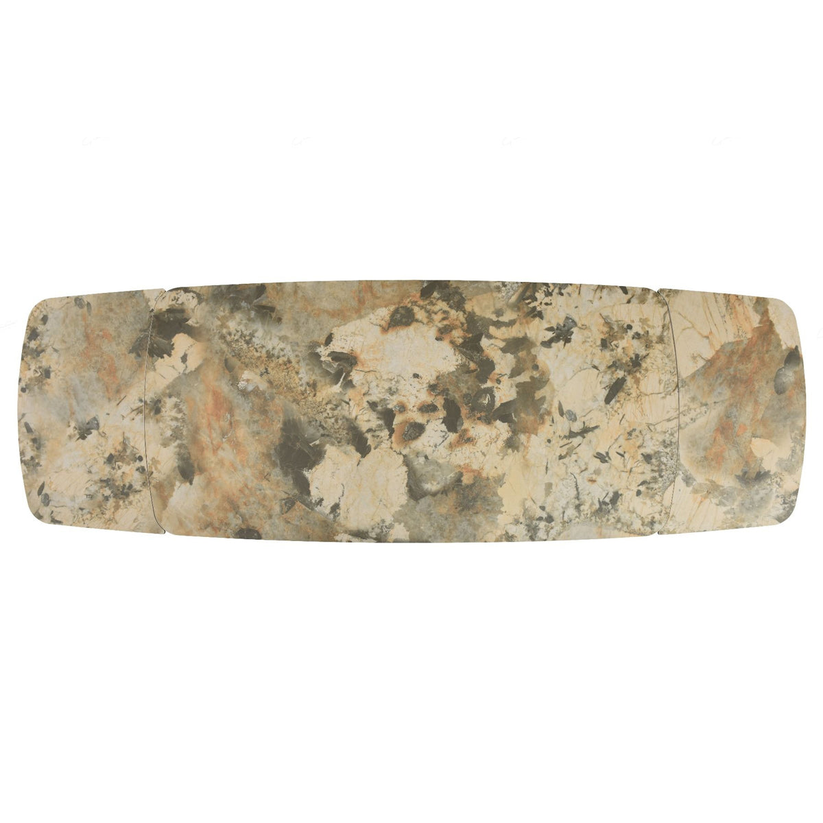 Ceramic Dining Table for 6 to 8 People Extending in Italian Emerald Vein - Lavish