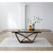 Ceramic Dining Table 300cm Wide for 6 to 8 People Extending in Italian Emerald Vein - Lavish