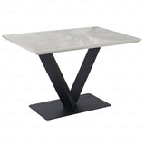Ceramic Dining Table for 6 to 8 People Rectangular - Alessia