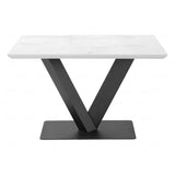 Ceramic Dining Table for 6 to 8 People Rectangular - Alessia