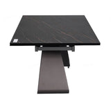 Ceramic Dining Table for 6 to 8 People in Sunset Gold Vein - Serpenti