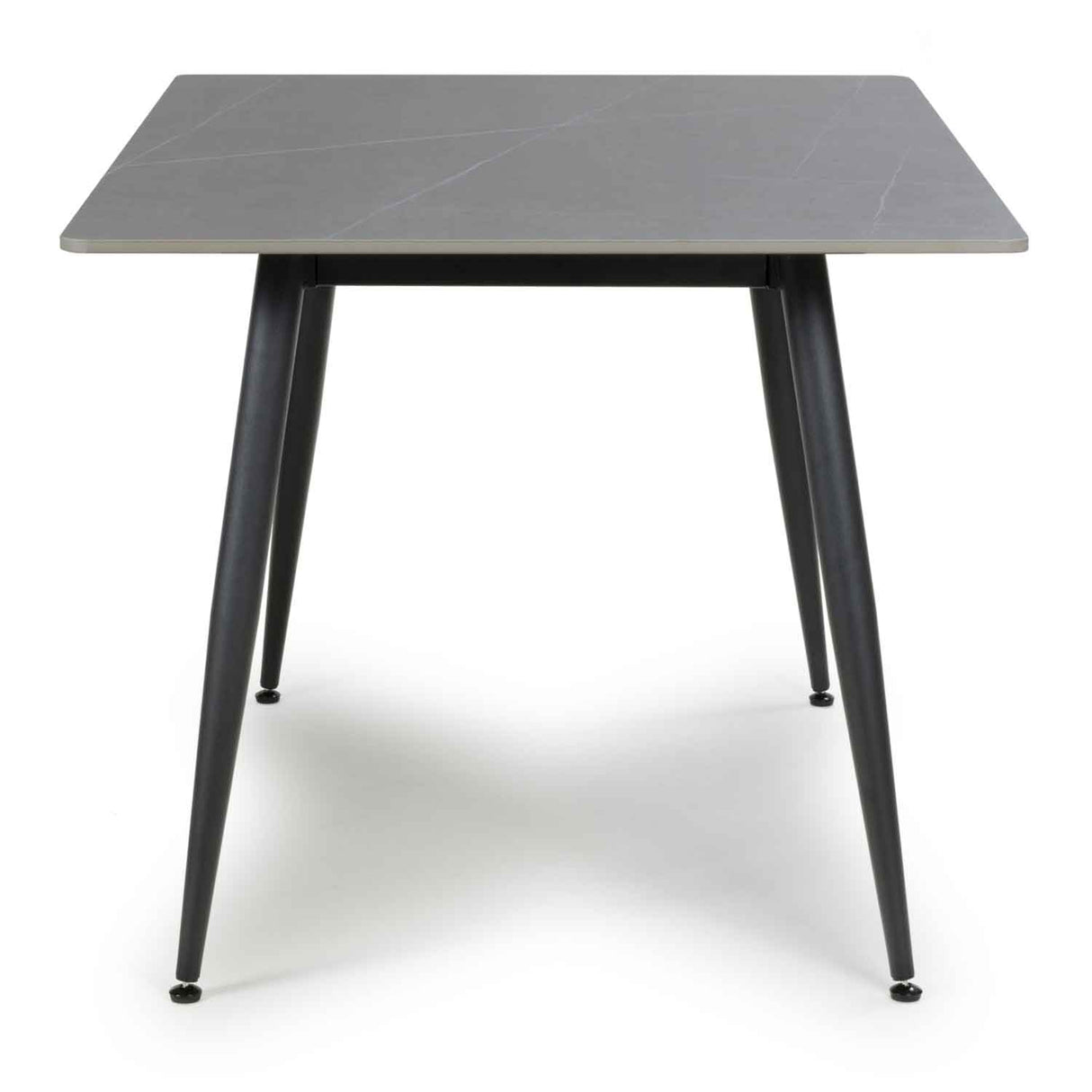 Ceramic Dining Table 80cm Wide Square for 2 to 4 People - Monaco