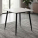 Ceramic Dining Table 80cm Wide Square for 2 to 4 People - Monaco
