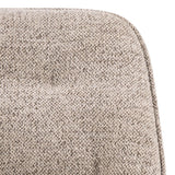 Ceramic Dining Table in Brown With 4 Brooke Dining Chairs - Wicklow