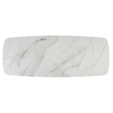 Ceramic Dining Table Extending in Curved Shape for 10 to 12 People - Lusso