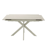 Ceramic Dining Table Extending in Rectangular for 6 to 8 People - Lucia