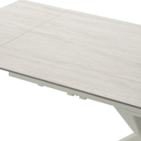 Ceramic Dining Table Extending in Rectangular for 6 to 8 People - Lucia