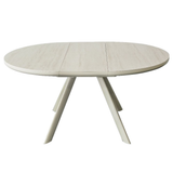 Ceramic Dining Table Extending in Round for 4 to 6 People - Orbita