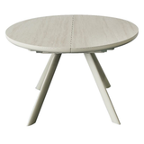Ceramic Dining Table Extending in Round for 4 to 6 People - Orbita