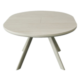Ceramic Dining Table Extending in Round for 4 to 6 People - Orbita