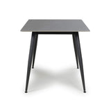 Ceramic Dining Table for 4 People 120cm Wide Rectangular - Monaco
