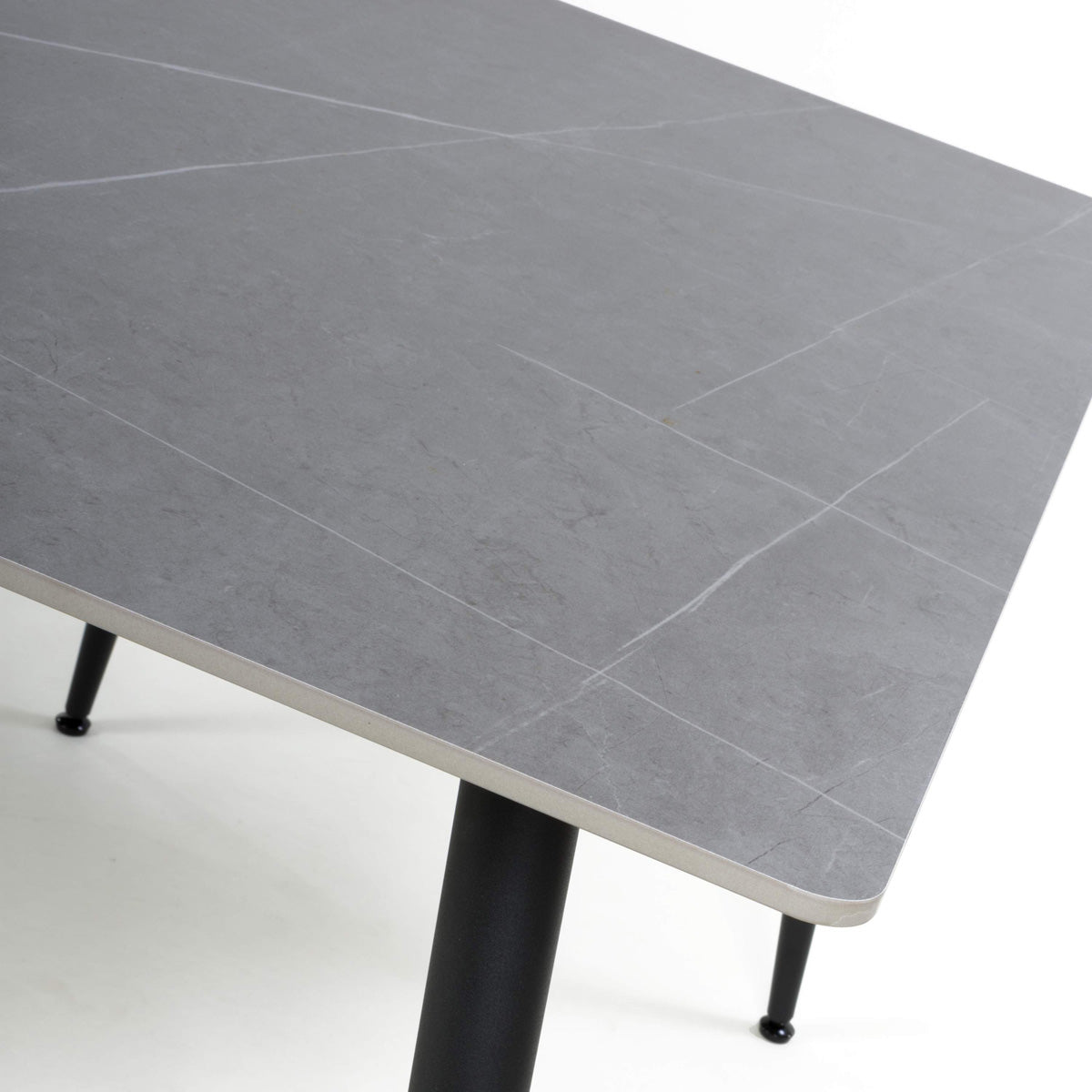 Ceramic Dining Table for 4 People 120cm Wide Rectangular - Monaco