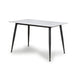 Ceramic Dining Table for 4 People 120cm Wide Rectangular - Monaco