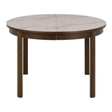 Ceramic Dining Table for 4 People 120cm Wide Round - Southampton