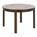 Ceramic Dining Table for 4 People 120cm Wide Round - Southampton