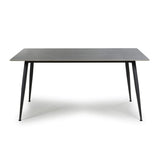 Ceramic Dining Table for 4 People 160cm Wide Rectangular - Monaco