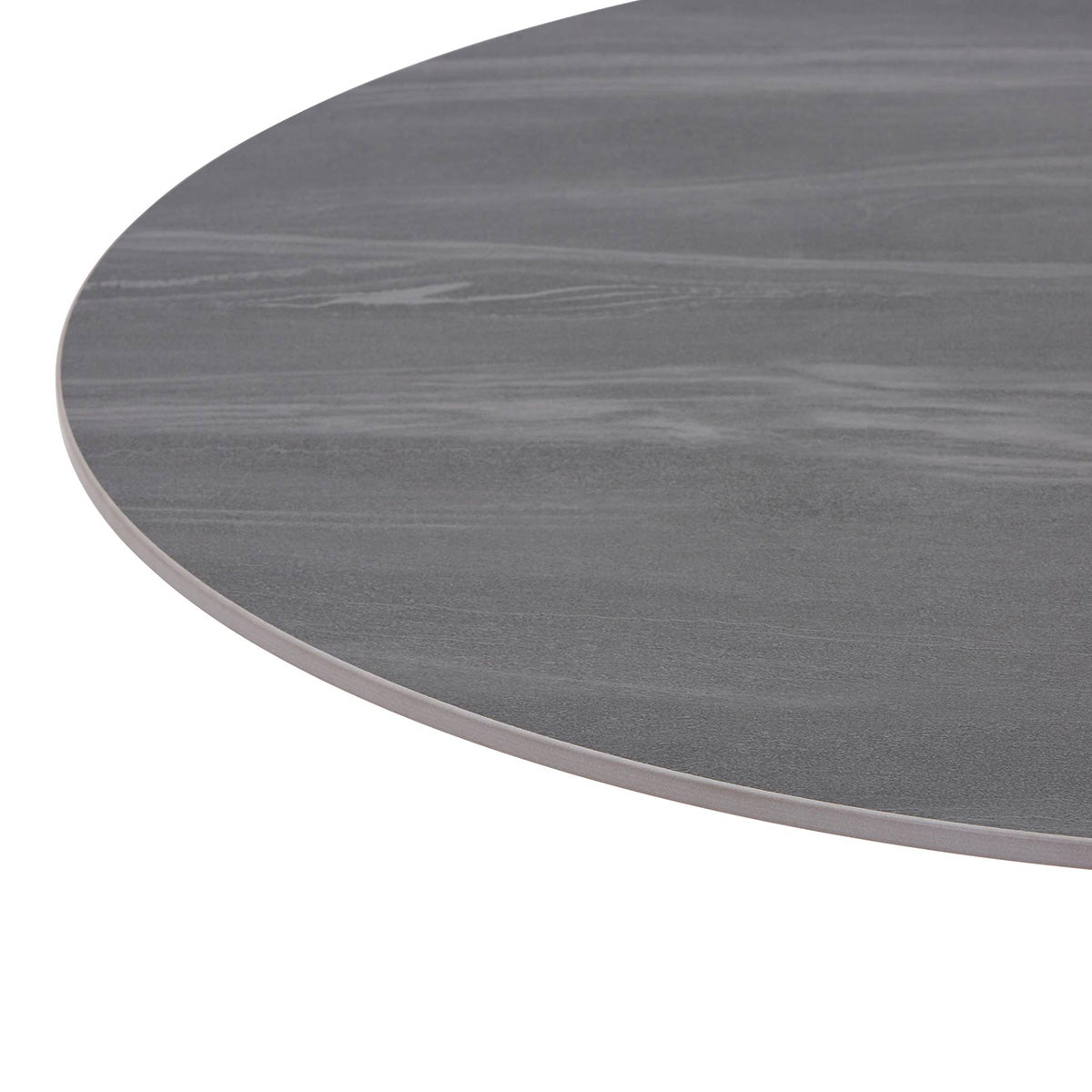 Ceramic Dining Table for 4 People Round - Avesta